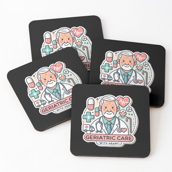 Item preview, Caring Geriatrician – Care with Heart designed and sold by EuropeanPrints.