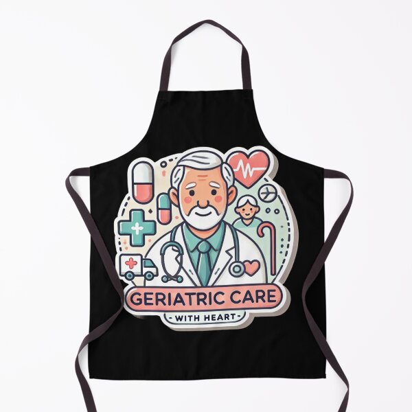 Item preview, Caring Geriatrician – Care with Heart designed and sold by EuropeanPrints.