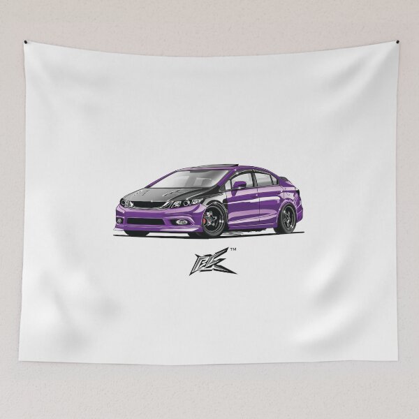 Item preview, civic fb6 carbon purple  designed and sold by NaquashM.