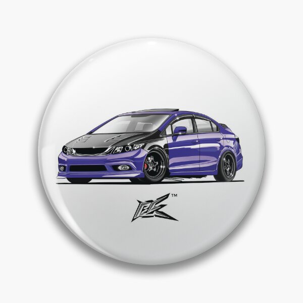 Item preview, civic fb6 carbon violet  designed and sold by NaquashM.
