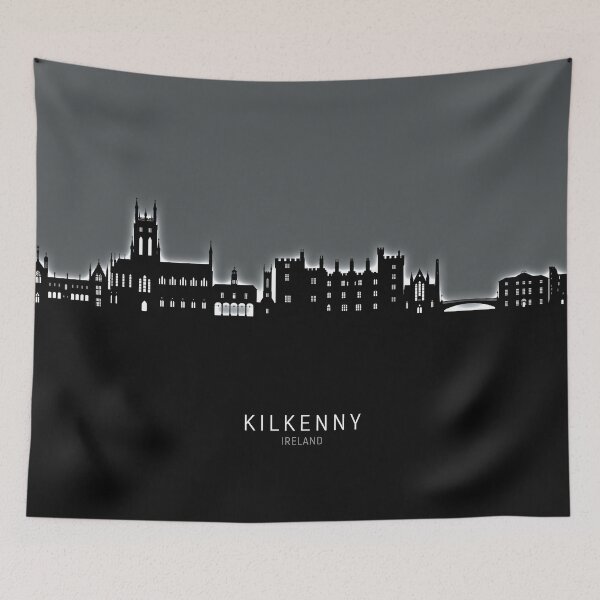 Item preview, Kilkenny Ireland Skyline designed and sold by ArtPrints.