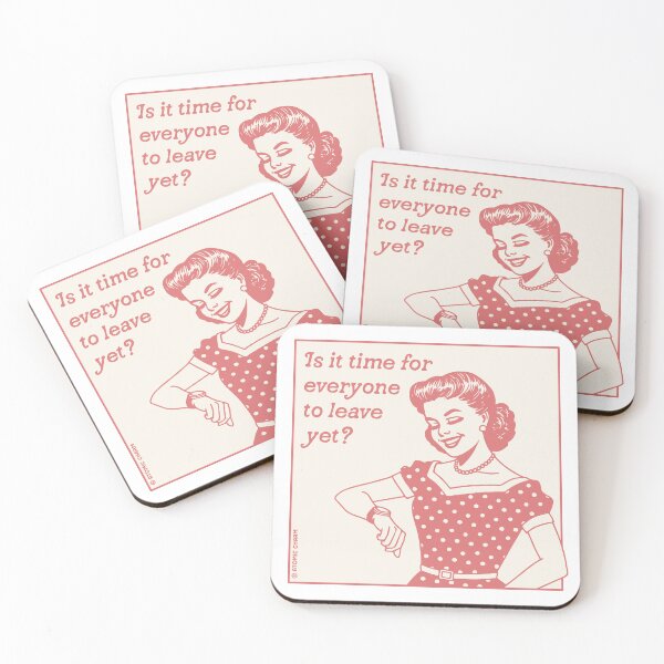 Item preview, Time for Everyone to Leave? - Strawberry Red designed and sold by Atomic-Charm.