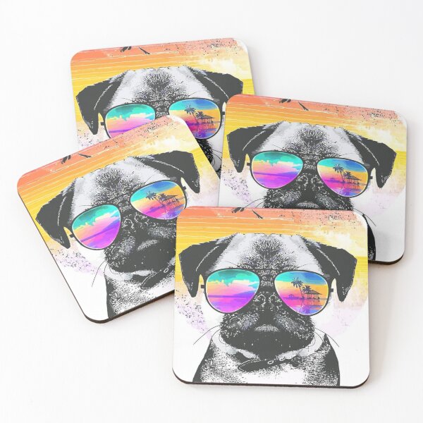 Item preview, Dog with sunglasses designed and sold by Art-fashiontop.