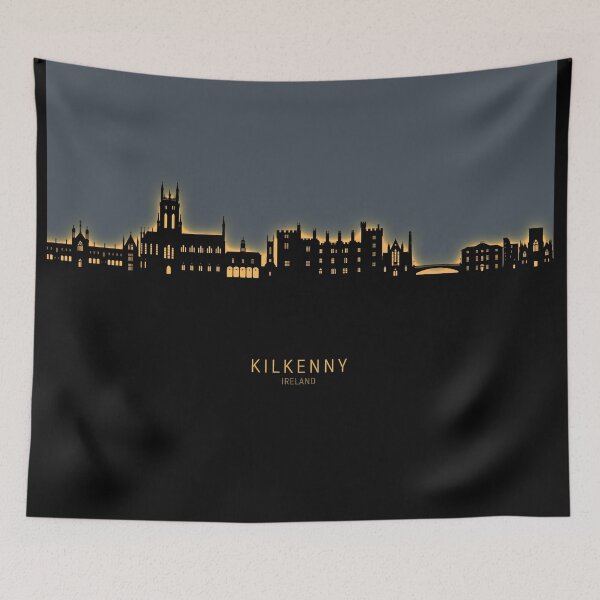 Item preview, Kilkenny Ireland Skyline designed and sold by ArtPrints.