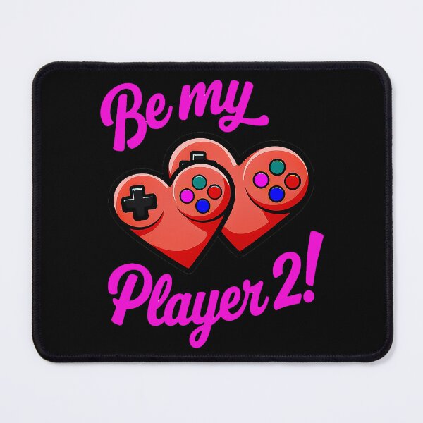 Item preview, Be My Player 2 Gamer Love Valentine's designed and sold by Amanda's Factory.