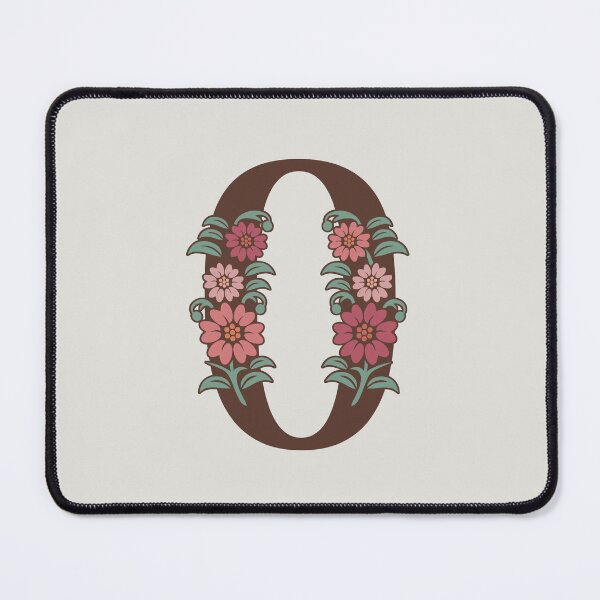 Item preview,    Floral O Monogram designed and sold by DonnaRaquel.