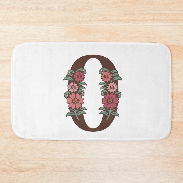 Item preview,    Floral O Monogram designed and sold by DonnaRaquel.