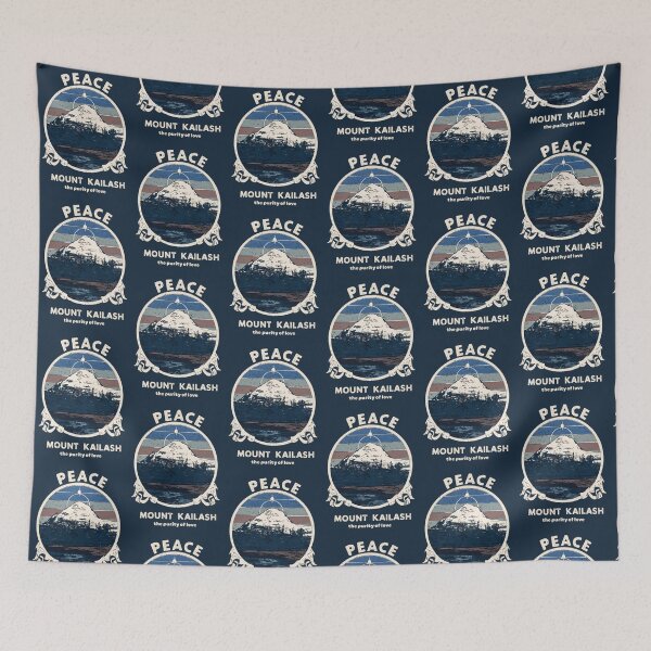 Item preview, Mount Kailash Peace, Purity of Love Meditation Retro  designed and sold by Loving Nature Gifts.