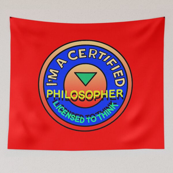 Item preview, I’m a certified philosopher - version 6 designed and sold by Virtual Pathfinder.