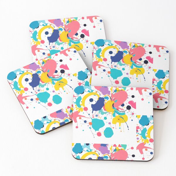 Item preview, Explosive Colorful Abstract Artworks Art Splash Modern Design designed and sold by ART ATTACK ZONE.
