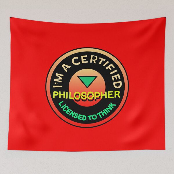 Item preview, I’m a certified philosopher - version 5 designed and sold by Virtual Pathfinder.