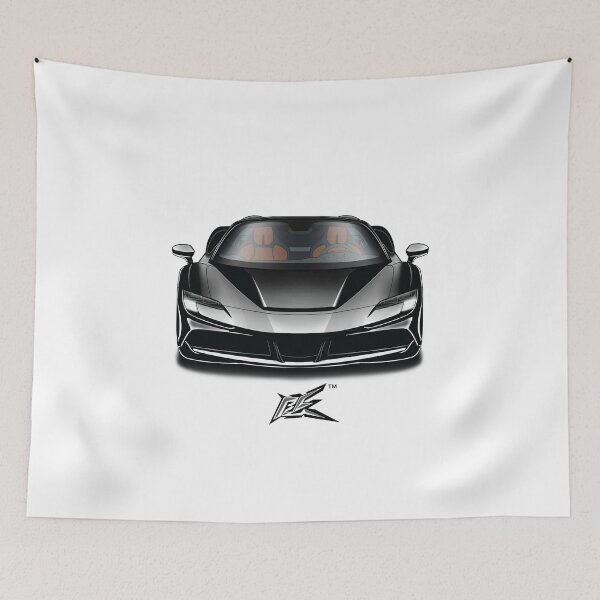 Item preview, SF90 Spider black  designed and sold by NaquashM.