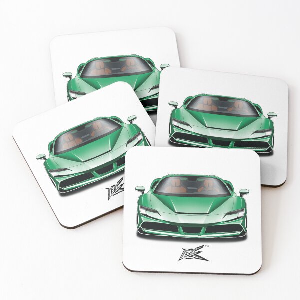 Item preview, SF90 Spider green designed and sold by NaquashM.