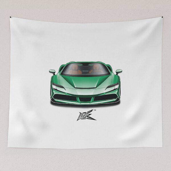 Item preview, SF90 Spider green designed and sold by NaquashM.