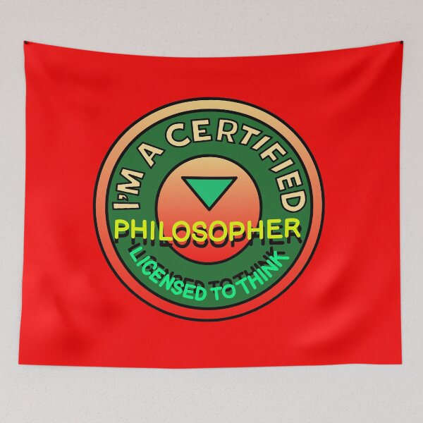 Item preview, I’m a certified philosopher - version 4 designed and sold by Virtual Pathfinder.