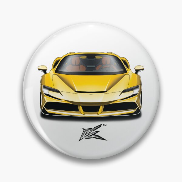 Item preview, SF90 Spider yellow  designed and sold by NaquashM.