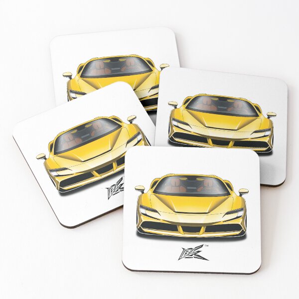 Item preview, SF90 Spider yellow  designed and sold by NaquashM.