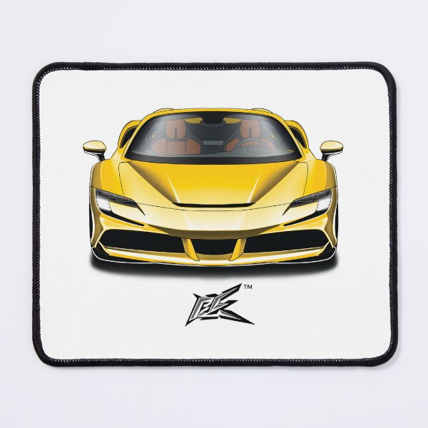 Item preview, SF90 Spider yellow  designed and sold by NaquashM.