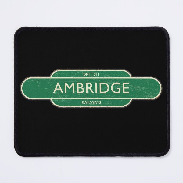 Item preview, Ambridge Railway Station Sign Funny Archers designed and sold by shufti.