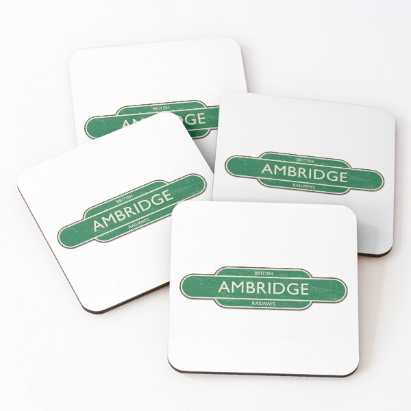 Item preview, Ambridge Railway Station Sign Funny Archers designed and sold by shufti.
