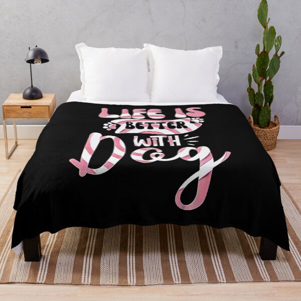 Item preview, Life is Better with  Dog - Heartwarming Dog Lover designed and sold by creativerooney.