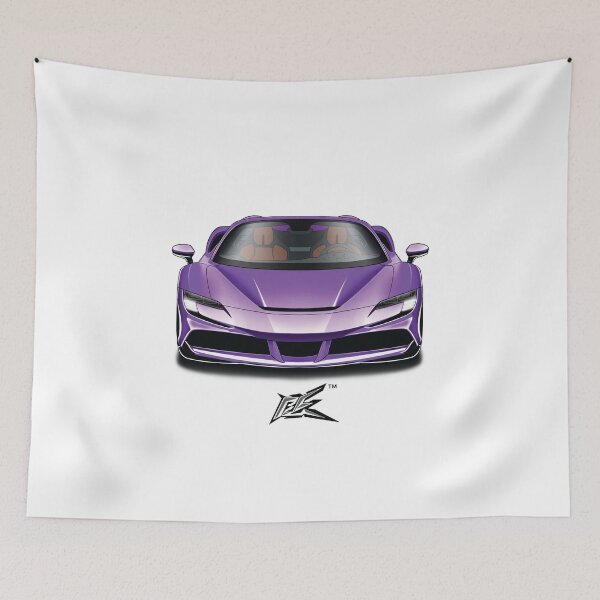 Item preview, SF90 Spider purple  designed and sold by NaquashM.