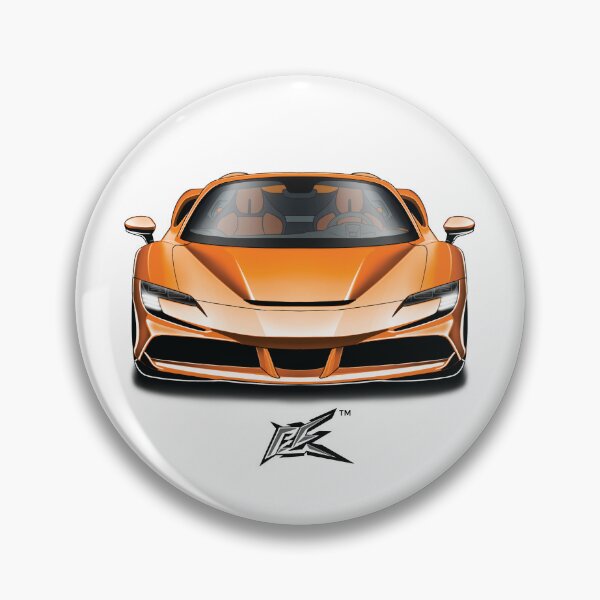 Item preview, SF90 Spider orange  designed and sold by NaquashM.
