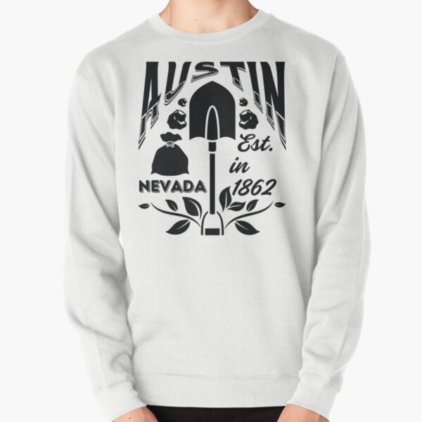 Item preview, Vintage-Style Austin Nevada American Historic Mining Town- Black designed and sold by WesternLocales.