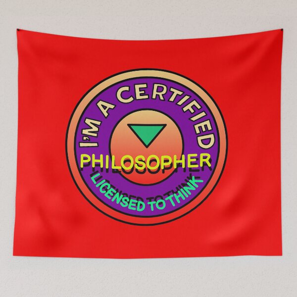 Item preview, I’m a certified philosopher - version 2 designed and sold by Virtual Pathfinder.