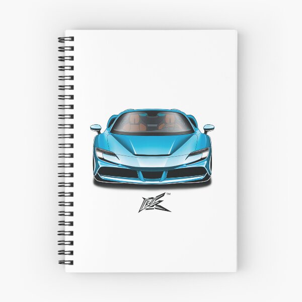 Item preview, SF90 Spider blue  designed and sold by NaquashM.