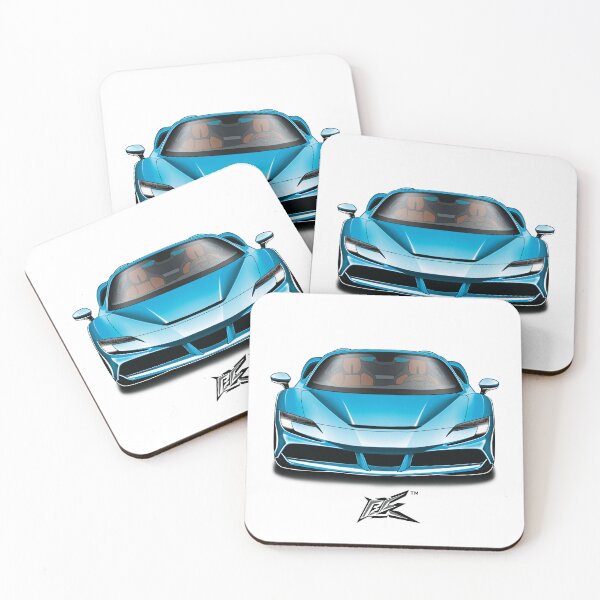 Item preview, SF90 Spider blue  designed and sold by NaquashM.