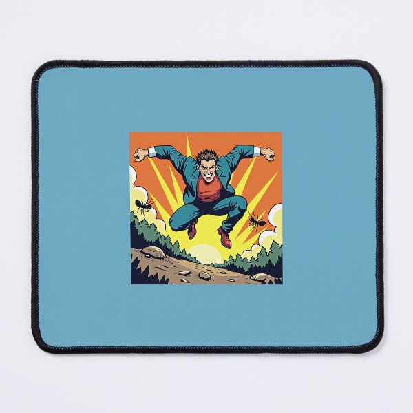 Item preview, Man falling over an act - Comic design designed and sold by Cathzs.