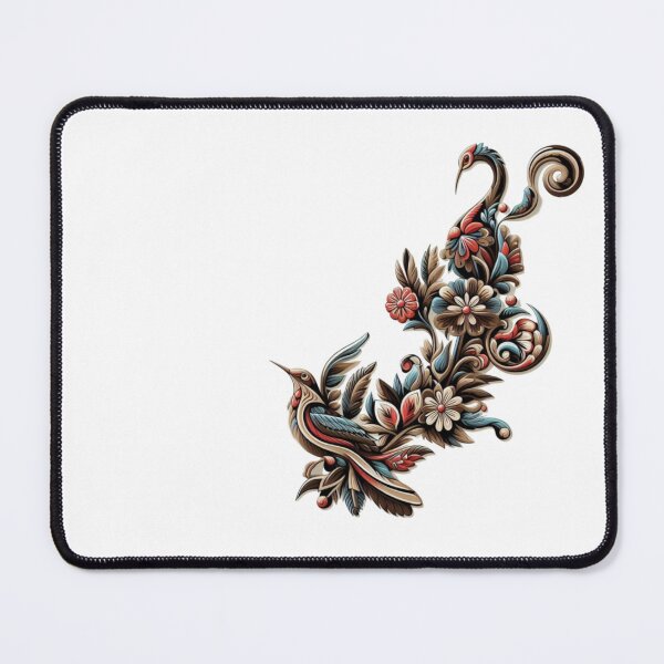 Item preview, Folk motif designed and sold by Wild-way Art.