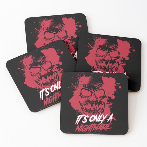 Item preview, It's Only a Nightmare!, Adult Horror, Evil Spooky Skull Face designed and sold by Horror Riot.