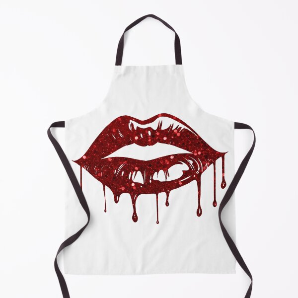 Item preview, Dripping Glitter Lips designed and sold by QuirkyChicArts.