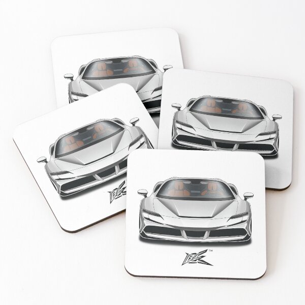 Item preview, SF90 Spider white  designed and sold by NaquashM.