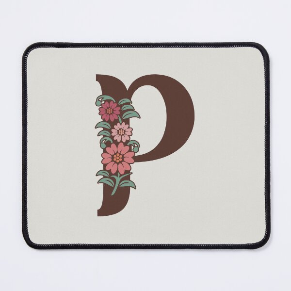 Item preview,   Floral P Monogram designed and sold by DonnaRaquel.