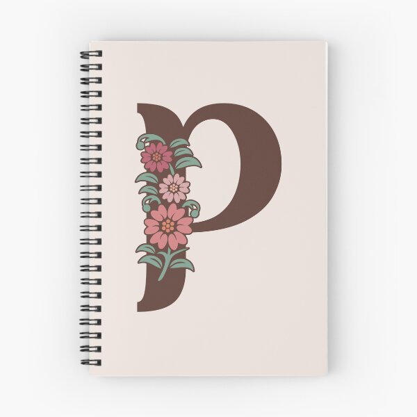 Item preview,   Floral P Monogram designed and sold by DonnaRaquel.