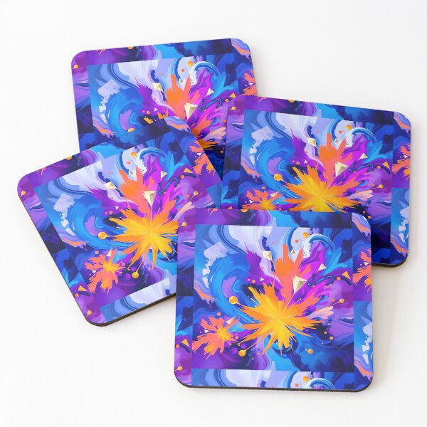 Item preview, Colors Abstract Artworks Art Splash Modern Design designed and sold by ART ATTACK ZONE.