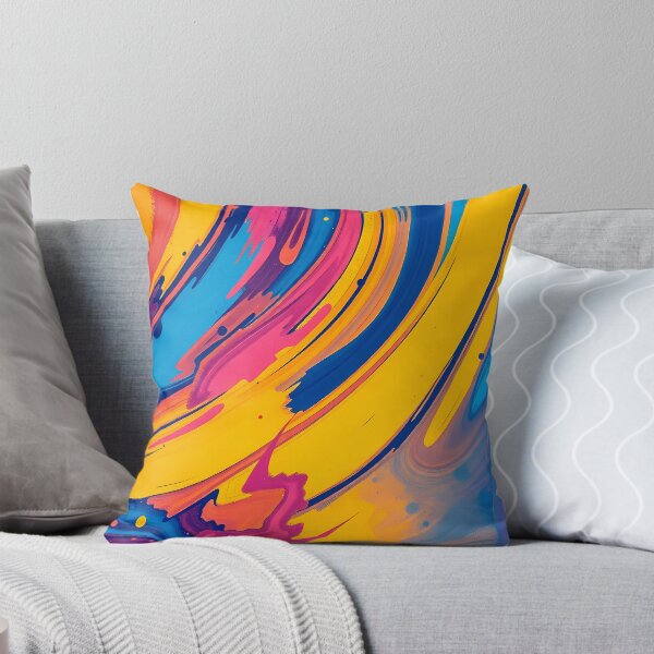 Item preview, Surreal Colorful Abstract Artworks Art Splash Modern Design designed and sold by ART ATTACK ZONE.