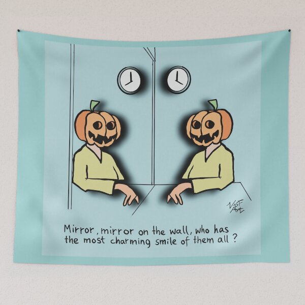 Item preview, Mr Pumpkin Smiles designed and sold by Virtual Pathfinder.