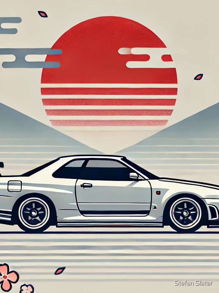 Thumbnail 4 of 4, iPhone Case, Skyline R34 JDM designed and sold by LaterDesign.