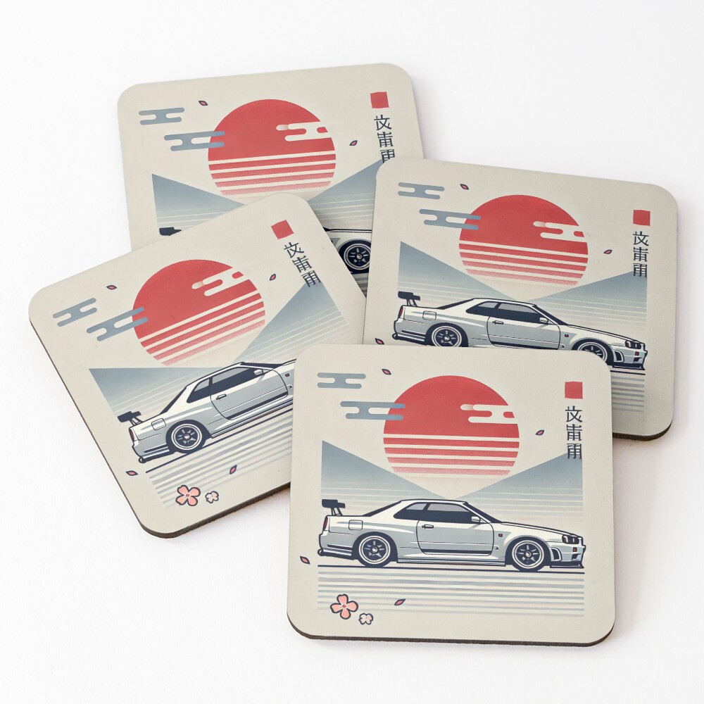 Item preview, Coasters (Set of 4) designed and sold by LaterDesign.