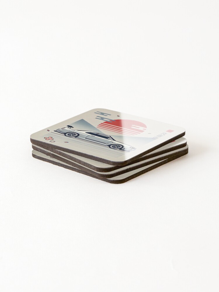 Thumbnail 4 of 5, Coasters (Set of 4), Skyline R34 JDM designed and sold by LaterDesign.