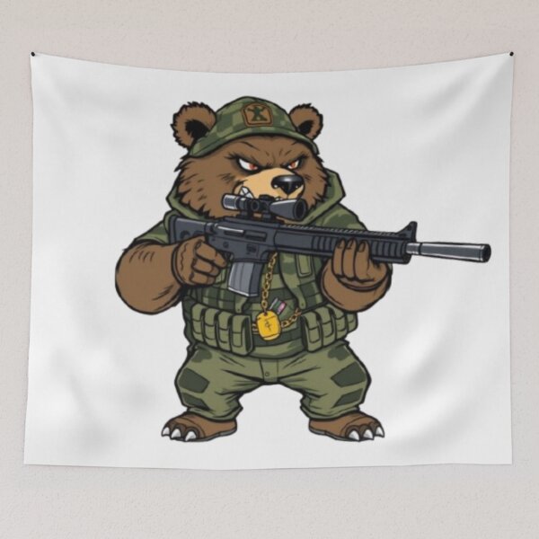 Item preview, The Sniper Bear designed and sold by RobDaHoody.