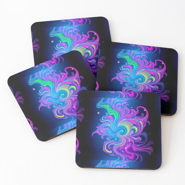 Item preview, Purple Colorful Abstract Artworks Art Splash Modern Design designed and sold by ART ATTACK ZONE.