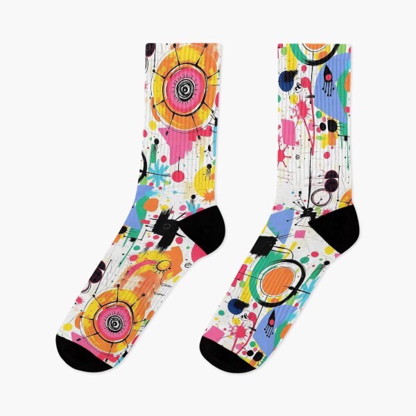Item preview, Artistic Colorful Abstract Artworks Art Splash Modern Design designed and sold by ART ATTACK ZONE.