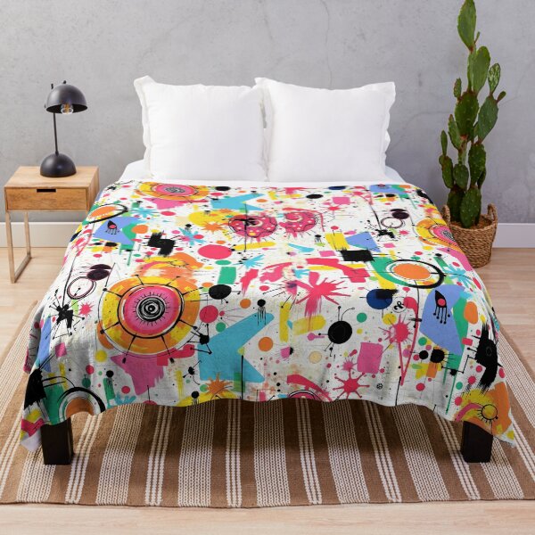Item preview, Artistic Colorful Abstract Artworks Art Splash Modern Design designed and sold by ART ATTACK ZONE.