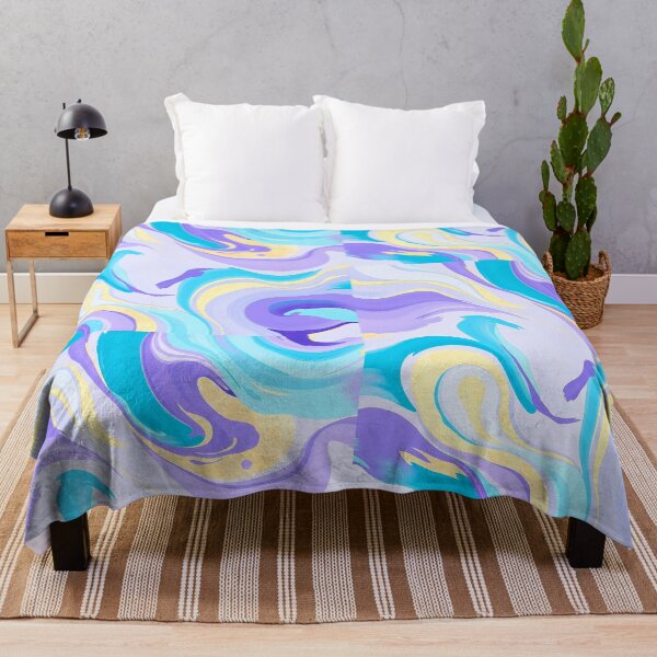 Item preview, Pastel Colorful Abstract Artworks Art Splash Modern Design designed and sold by ART ATTACK ZONE.