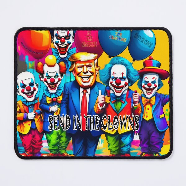 Artikelvorschau, USA Polit Satire Donald Trump MAGA Zirkusclown entworfen und verkauft von Drone-tees.